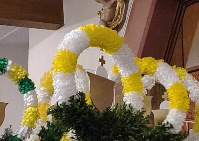 Impressionen vom Vorabendgottesdienst zu Palmsonntag mit Palmweihe in der Pfarrkirche St. Johannes.