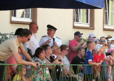 Impressionen von der großen Schauübung rund um das ehemalige Gasthaus „Löwen“.