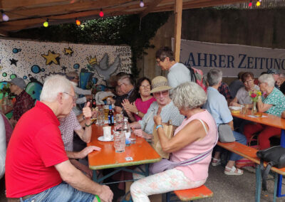 31. August 2026: Impressionen vom Dörlinbacher Bauernmarkt bei der Alten Schule.
