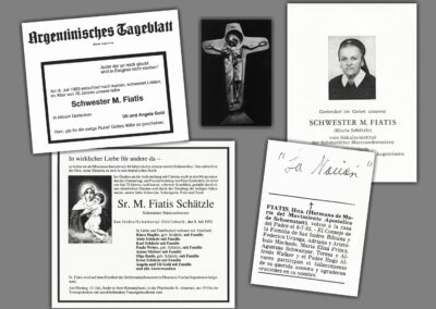 Die gebürtige Dörlinbacherin starb nach kurzer, schwerer Krankheit am 8. Juli 1993 in einem Hospital in Buenos Aires.
