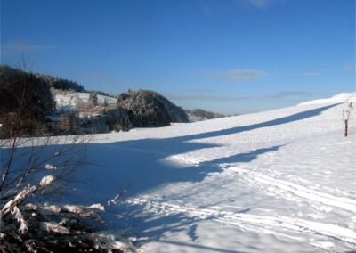 Winter-Impressionen im Dezember 2010: Ein herrlicher Blick über s' Zieglers Matt hinweg.
