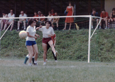 Impressionen vom Damen-Krempelturnier des SV Dörlinbach im Jahre 1983.