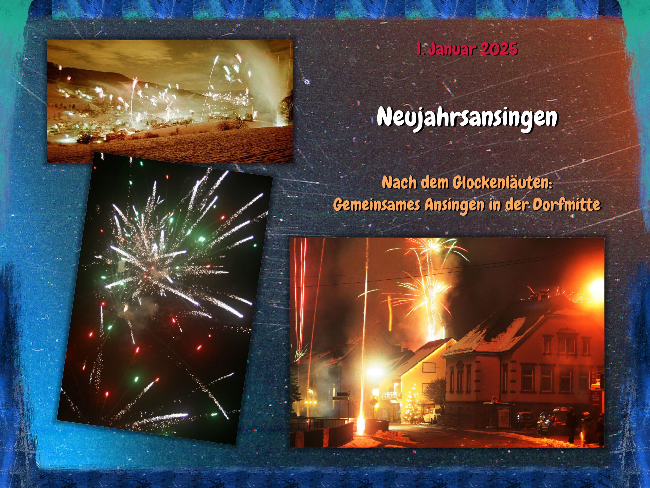 Gemeinsames Neujahrsansingen