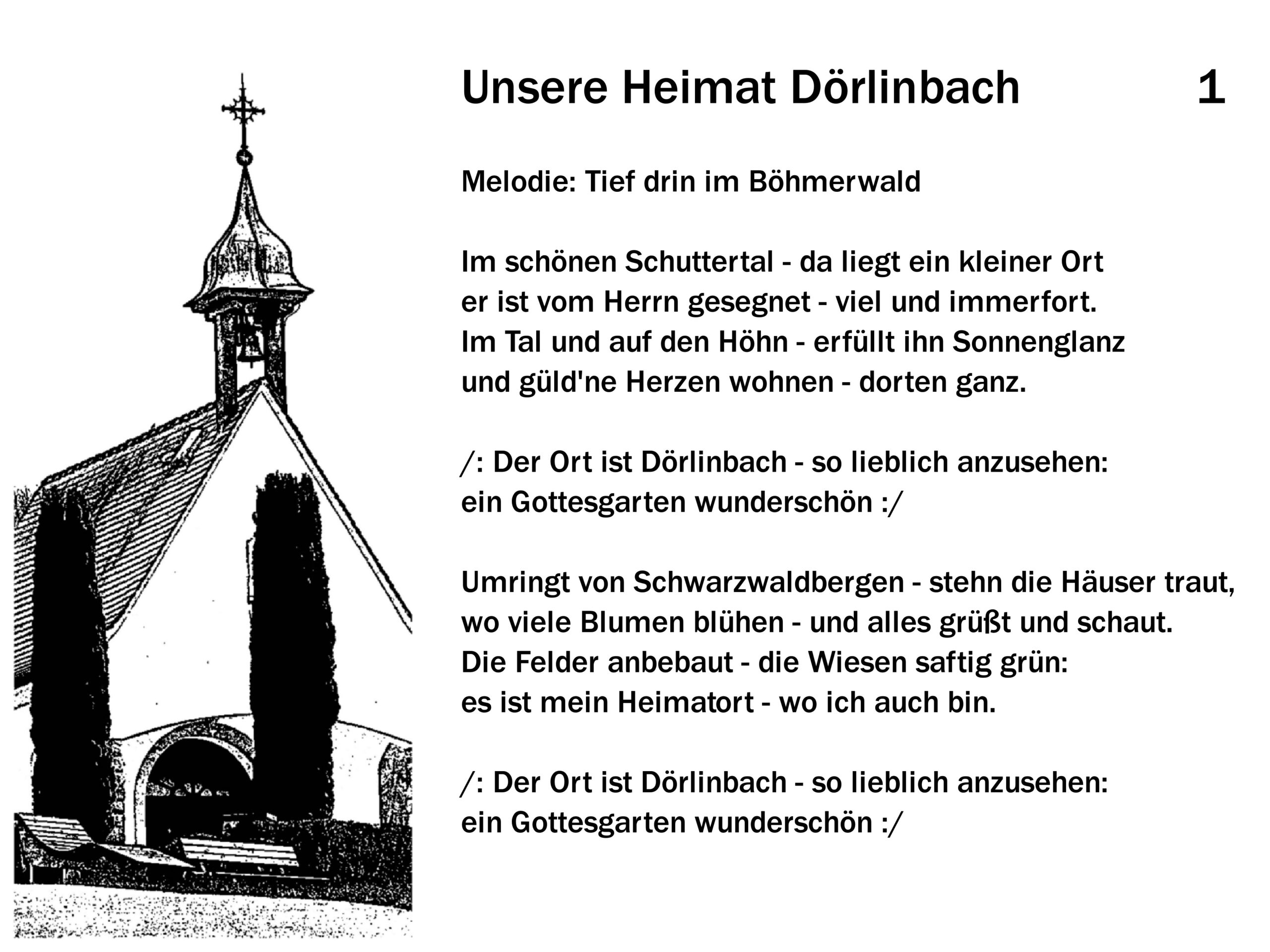 Zeitdokumente in Dörlinbach